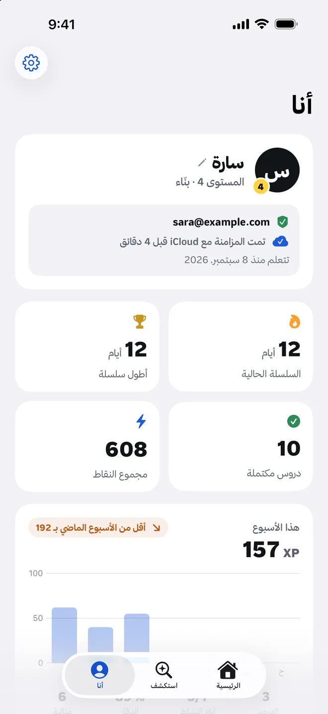 تقدّم بسيط، كل يوم